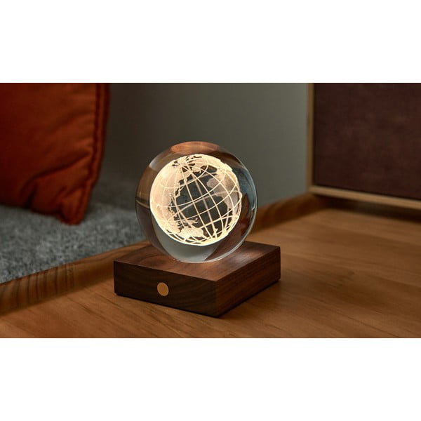 Тъмнокафява светлинна декорация с USB Amber – Gingko-image-3