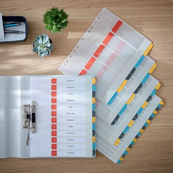 Цифров указател с 12 етикета, A4 Cosy - Leitz-image-3