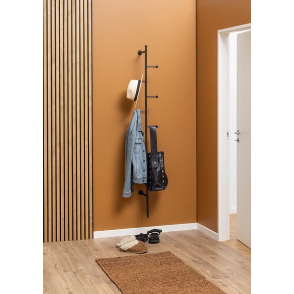 Черна метална закачалка Aspen - Actona-image-1