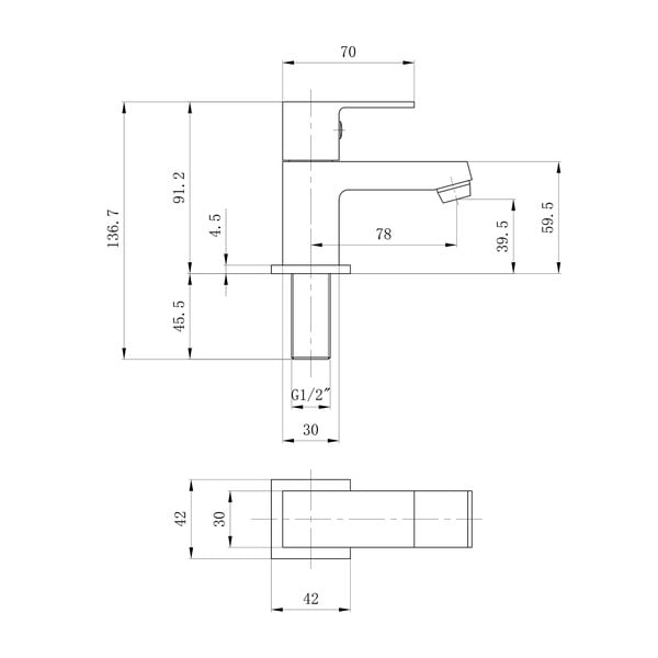 Вентил за мивка в лъскаво-сребрист цвят Small – Sapho-image-2