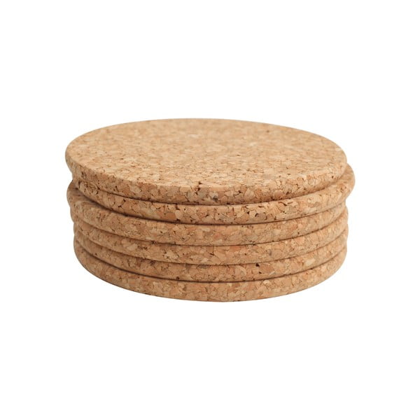 Комплект от 6 коркови подложки Marseille - T&G Woodware-image-2