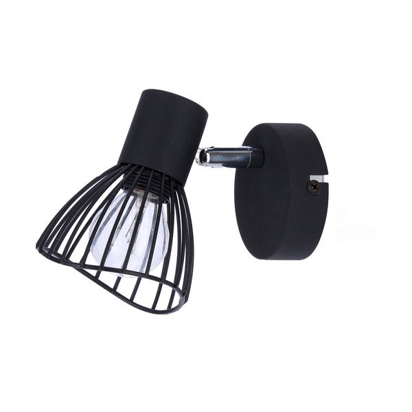 Черна стенна лампа Fly – Candellux Lighting-image-3