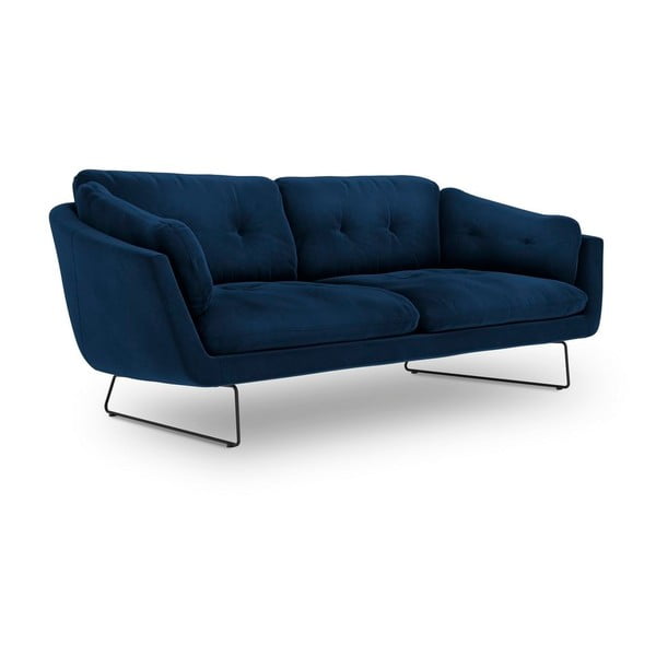 Кралско син диван с кадифена покривка Gravity - Windsor & Co Sofas-image-2