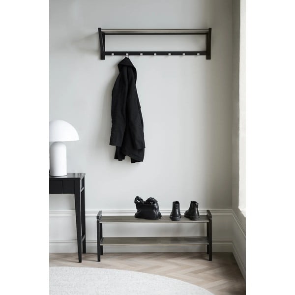 Стойка за обувки от масивен дъб естествена Confetti – Rowico-image-1