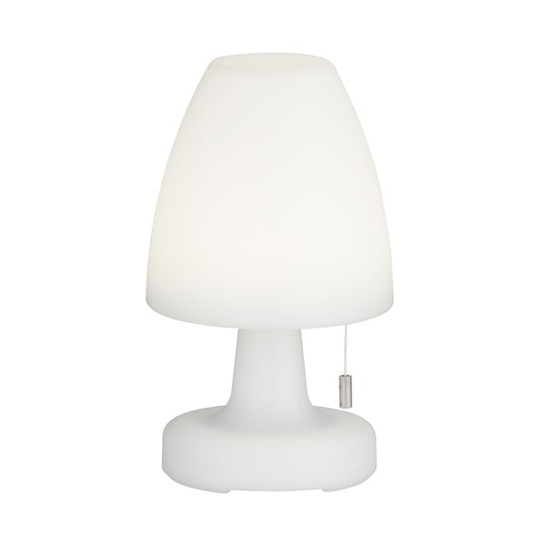Бяла LED настолна лампа (височина 25 cm) Termoli – Fischer & Honsel