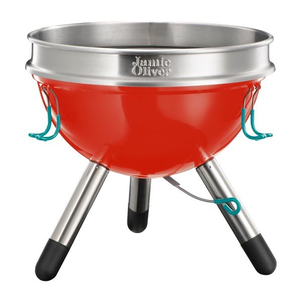 Menší červený přenosný gril Jamie Oliver-image-3