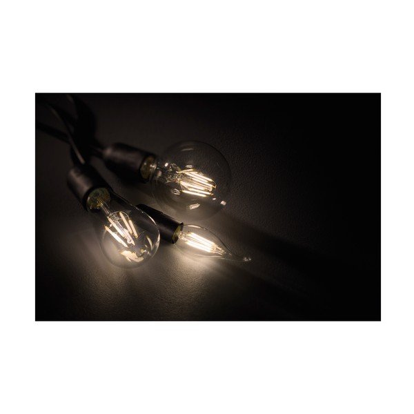 Топла бяла LED/с нажежаема жичка  крушка E27, 7 W Globe – Trio-image-1