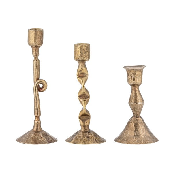 Метални свещници в комплект от 3 бр. Efsa – Bloomingville