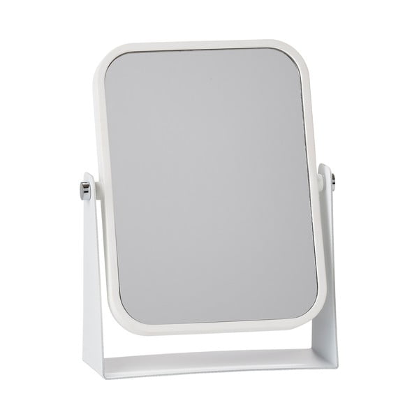 Огледало за козметична маса с бяла рамка - Zone