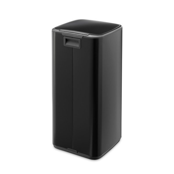 Матово черно стоманено кошче за боклук с педал 30 l Bo – Brabantia-image-4