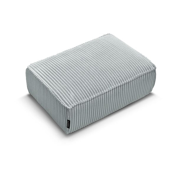 Светлосива табуретка  от рипсено кадифе Chelsea – Bobochic Paris-image-4