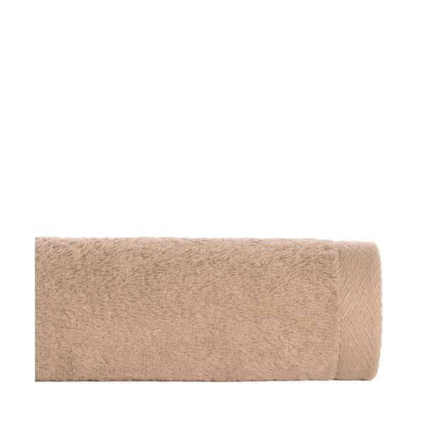 Тъмнобежова памучна кърпа за баня , 70 x 140 cm Alfa - Boheme