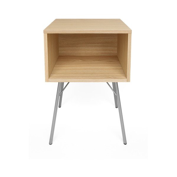 Нощно шкафче от дъб в естествен цвят Rayburn - Woodman