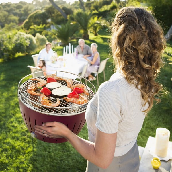 Преносим грил на дървени въглища ø 35 cm Classic – LotusGrill-image-1