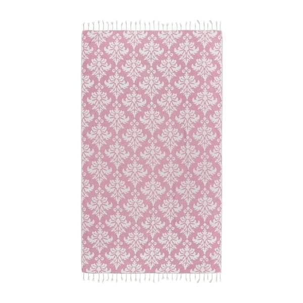 Розова хавлиена кърпа Kate Louise Serafina, 165 x 100 cm