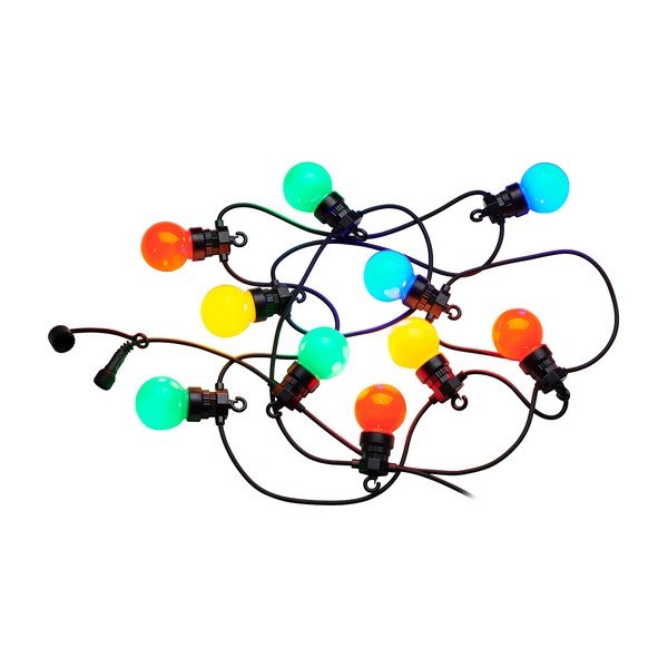Светлинна верига с 10 броя крушки, дължина 300 cm Lucas Multi – Sirius