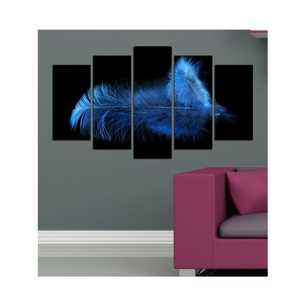 Картина от няколко части Deep Azul, 102 x 60 cm - 3D Art-image-1