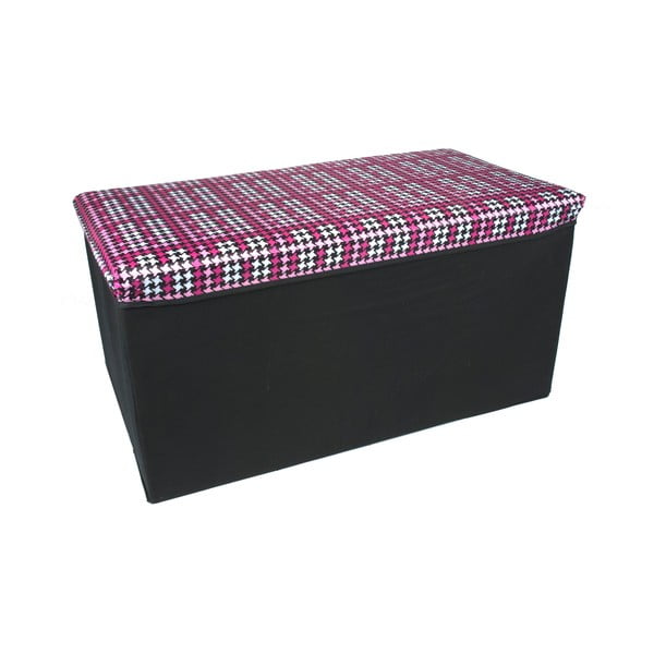 Skládací úložná krabice Pink Long