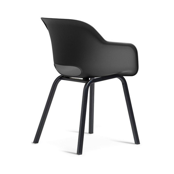 Антрацитни градински столове в комплект 2 бр. метални/пластмасови Noa Duo – Keter-image-3