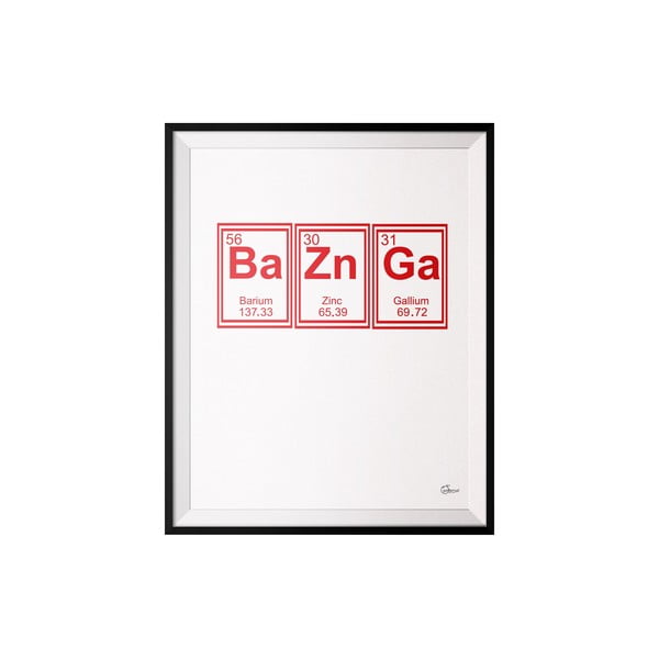 Plakát Bazinga, 50x70 cm