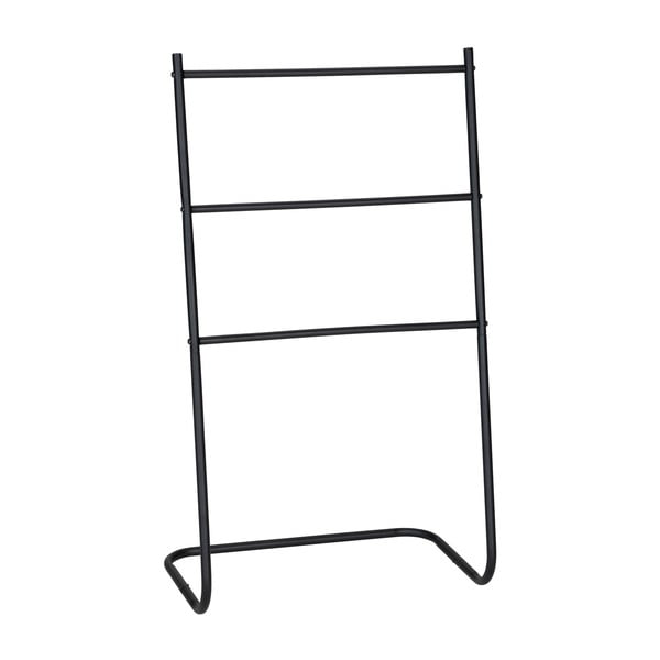 Матово черна метална стойка за кърпи Aracena - Allstar-image-2
