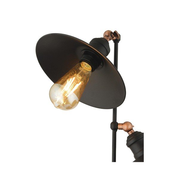 Черна подова лампа Bowl - Magenta Home-image-1