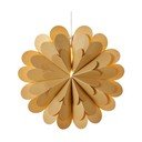 Висяща светлинна декорация с коледен мотив в златисто ø 45 cm Maravilla - Markslöjd