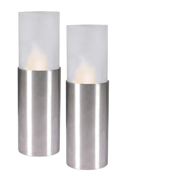 Комплект от 2 LED свещи Chromatic, височина 17,5 cm - Naeve