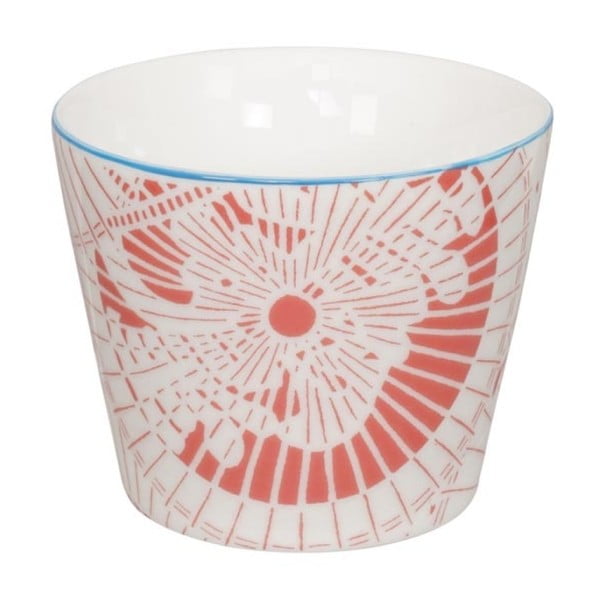 Červeno-bílý porcelánový hrnek Tokyo Design Studio Shiki, 180 ml