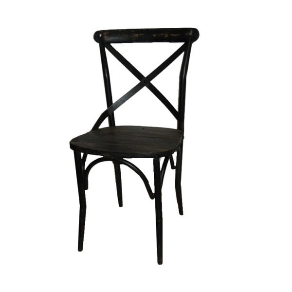 Kovová židle Antic Line Chaise Noir