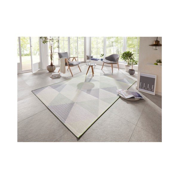 Зелен килим на открито Secret Sevres, 140 x 200 cm - Elle Decoration-image-4
