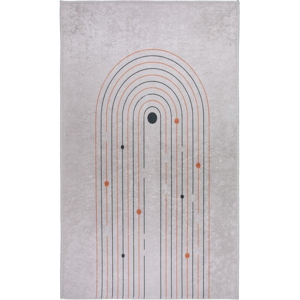 Кремав миещ се килим 80x150 cm - Vitaus