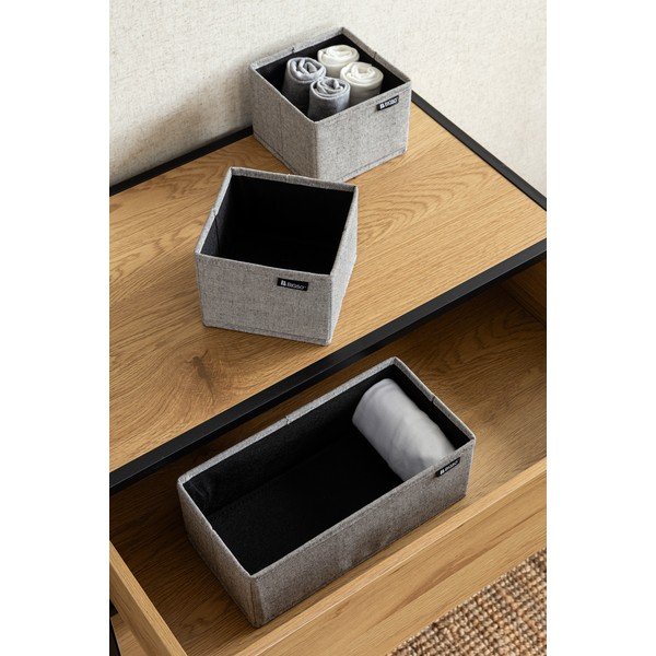 Текстилни органайзери за шкаф 3 бр. Soft Storage – Bigso-image-2