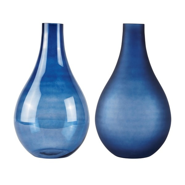 Комплект от 2 сини вази - Villa Collection