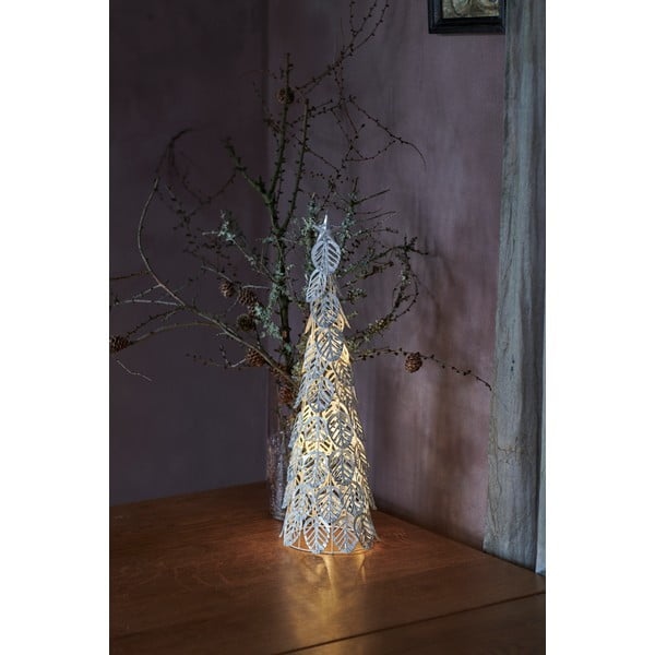LED светлинна декорация Сребро, височина 53,5 cm Kirstine - Sirius