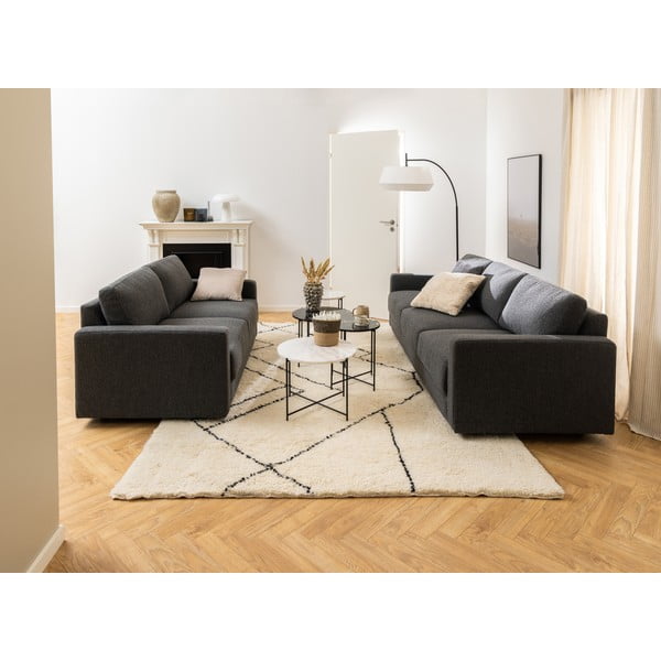 Кръгла странична масичка с мраморна плоча ø 52 cm Avila – Actona-image-3