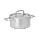 Тенджера от неръждаема стомана с капак подходяща за индукционен котлон 3 l Lucca 3.0 – FABINI