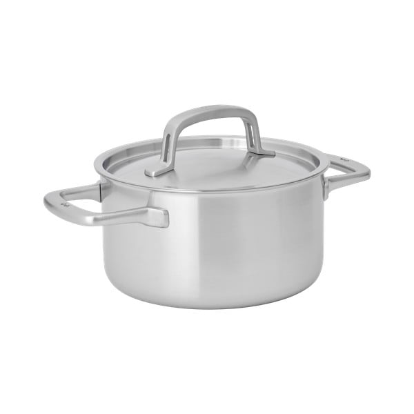 Тенджера от неръждаема стомана с капак подходяща за индукционен котлон 3 l Lucca 3.0 – FABINI