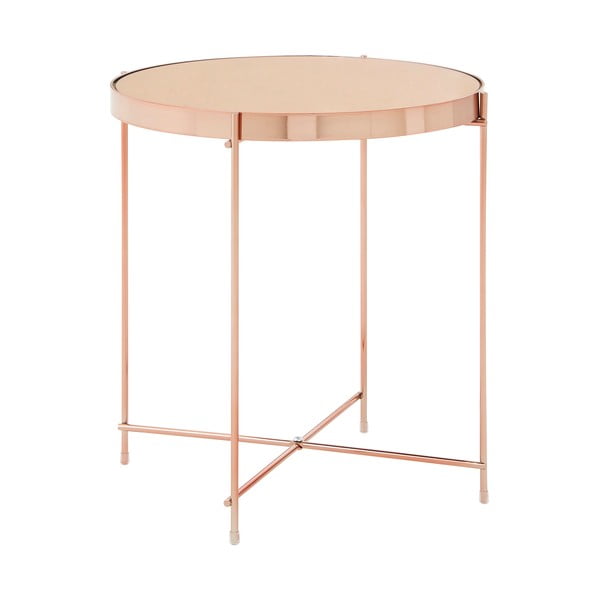 Кръгла маса със стъклен плот ø 43 cm Allure - Premier Housewares-image-1