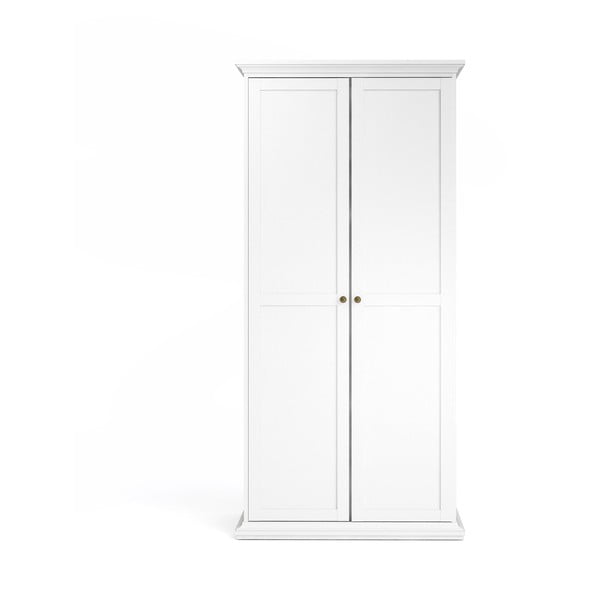 Бял гардероб 96x201 cm Paris - Tvilum