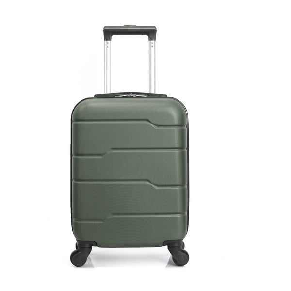 Зелен куфар с количка Santiago, 30 л - Hero