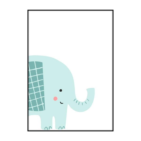 Плакат "Слон", 40 x 30 cm - Imagioo