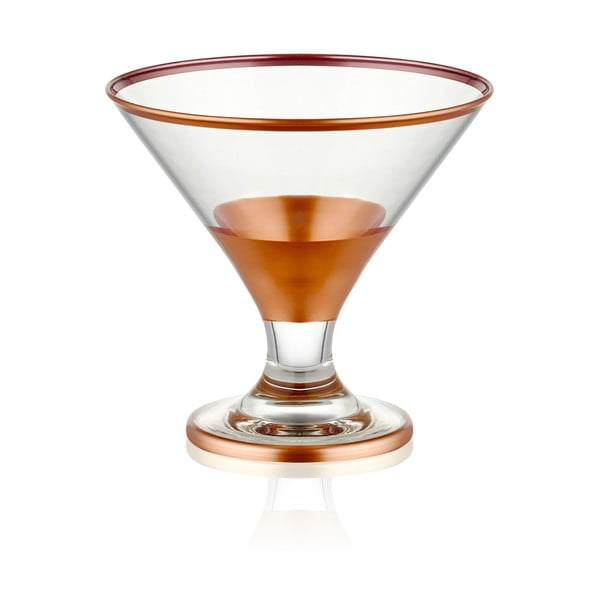 Комплект от 6 коктейлни чаши Bronze, 225 ml Glam - Mia