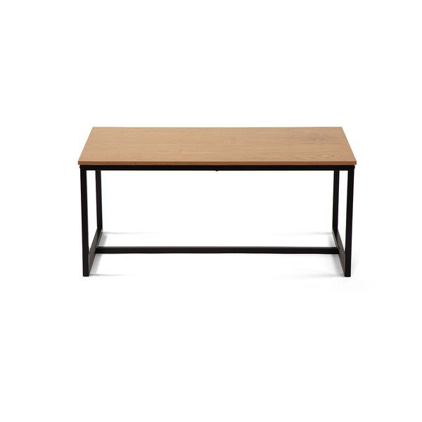 Масичка за кафе от декор от дъб  в естествен цвят 47x90 cm Norden – Bonami Essentials