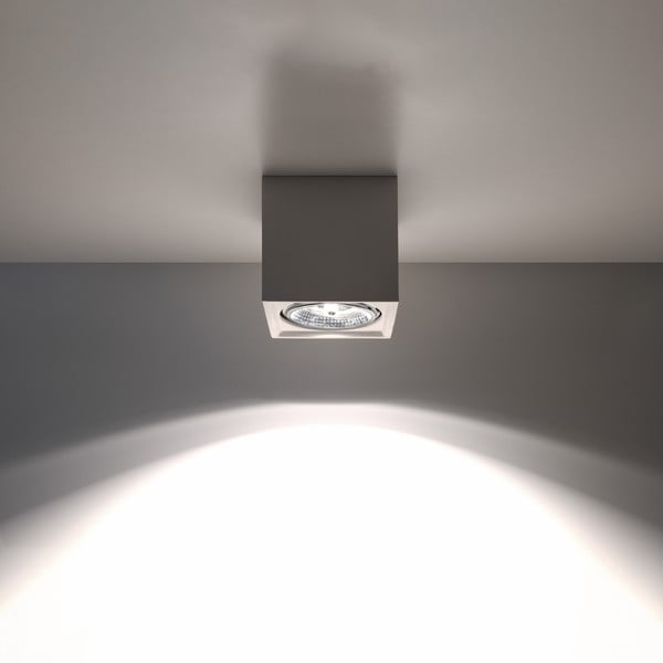 Бял прожектор 14x14 cm Duozone – Sollux-image-3