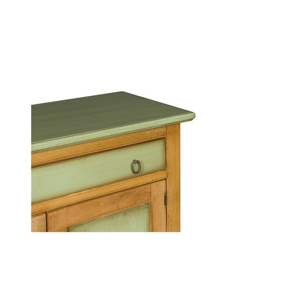 Zeleno-hnědá komoda Evergreen House Credenza-image-2