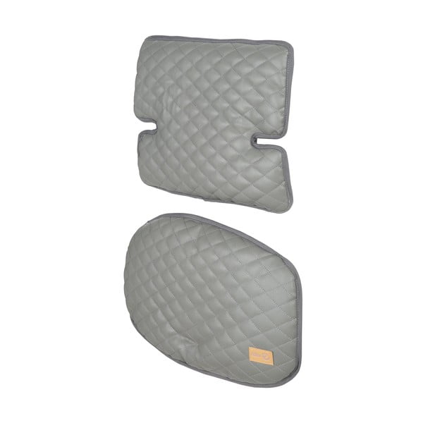 Сиво-кафява постелка за стол за хранене Luxe - Roba-image-3