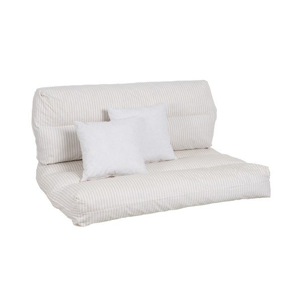 Бяло-бежови възглавници за градински стол в комплект от 4 бр. за палети 80x112 cm – Ixia-image-2