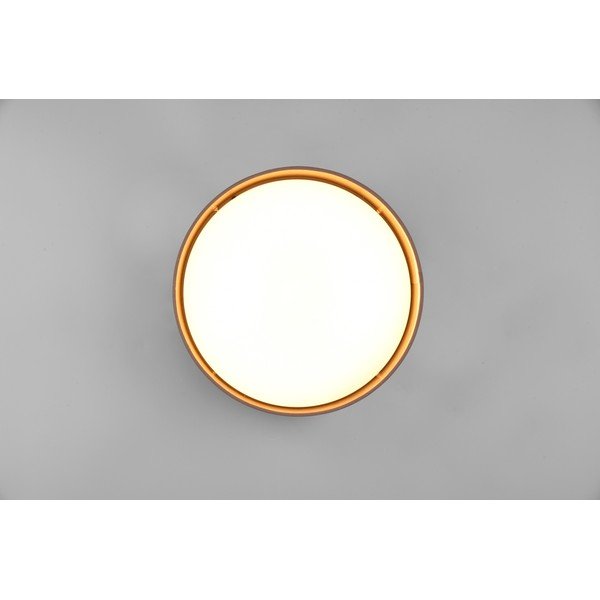 Светлокафяво LED осветление за таван ø 30 cm Locarno - Reality-image-3