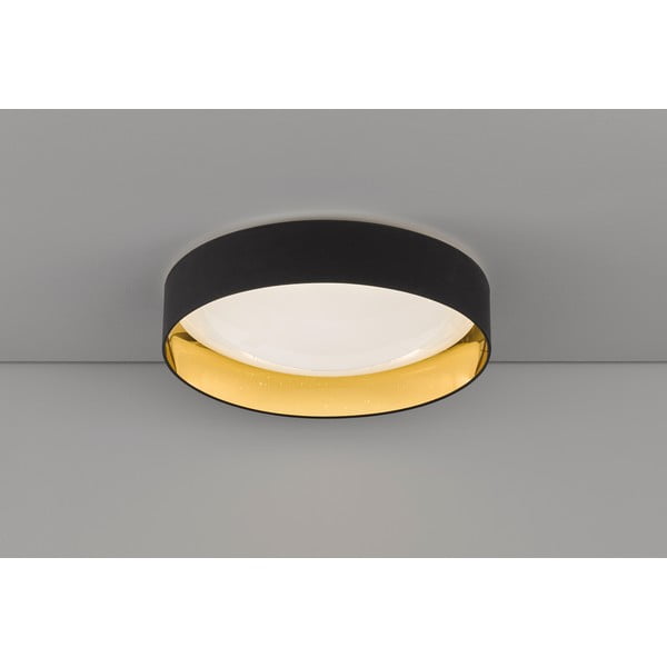 Черно LED затъмняващо се осветително тяло за таван Sete – Fischer & Honsel-image-1